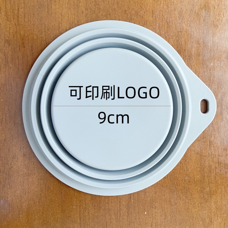 卸売 小型飲料用シリコン折りたたみボウル 携帯用ペット用飲料水折りたたみボウル アウトドア旅行用ボウル 犬用食器|undefined