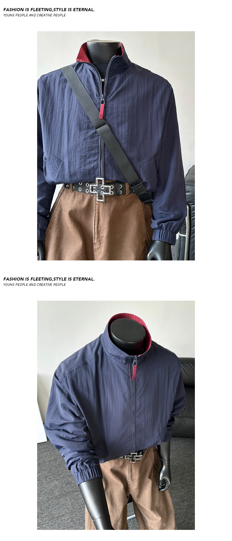 Cleanfit spijkerjas voor dames en heren oversized stijl_voghion.com