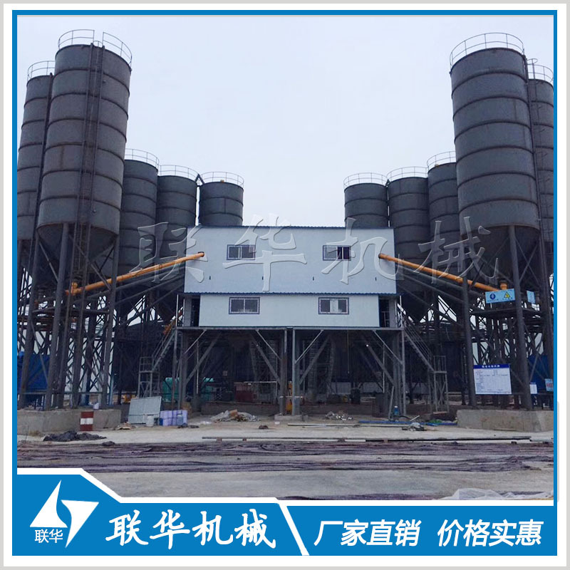 HZS180混凝土搅拌站   3方主机搅拌站 180站现货供应