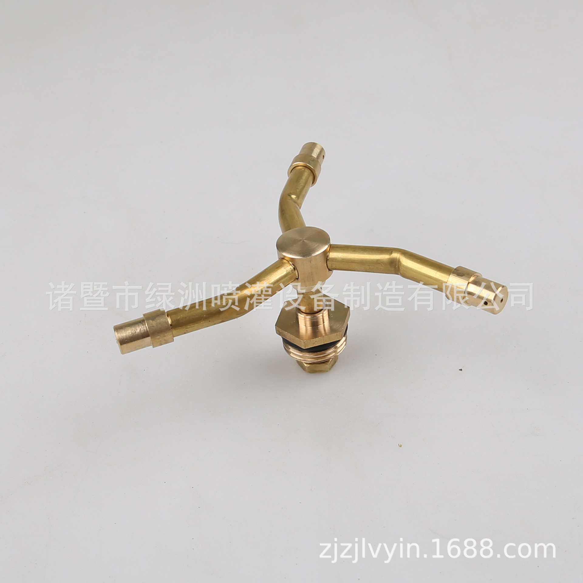 厂家批发 黄铜微喷头 农用喷头灌溉 双层花柱喷头 园林灌溉配件