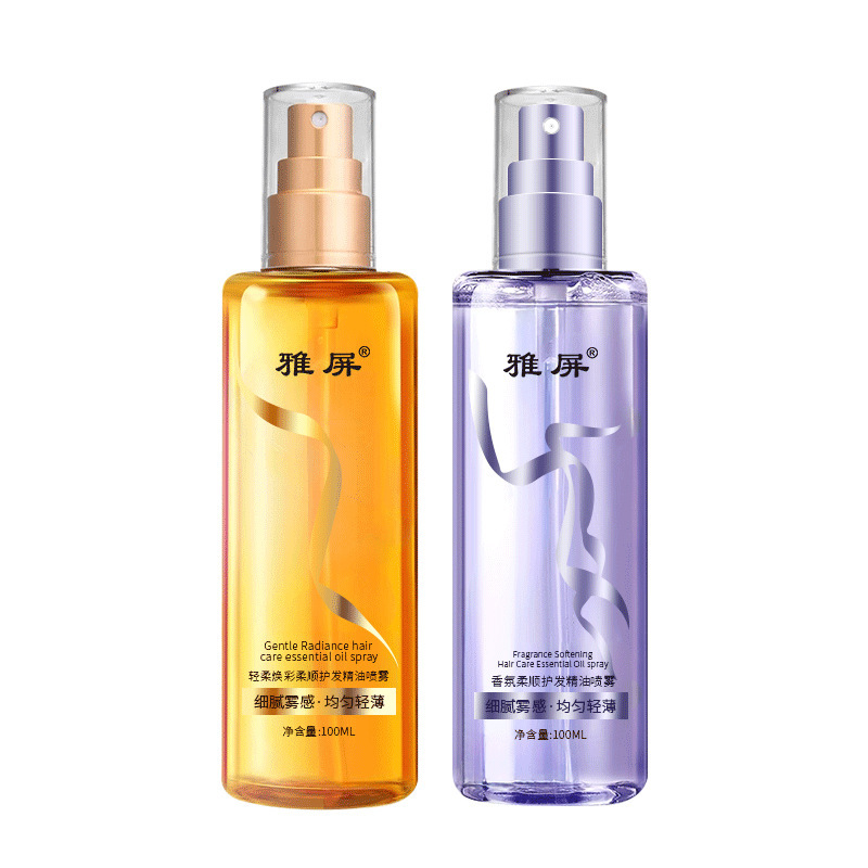YaPing cuidado del cabello spray de aceite esencial brillante y suave azul viento campana spray perfumes duraderos fabricantes de antipellizante