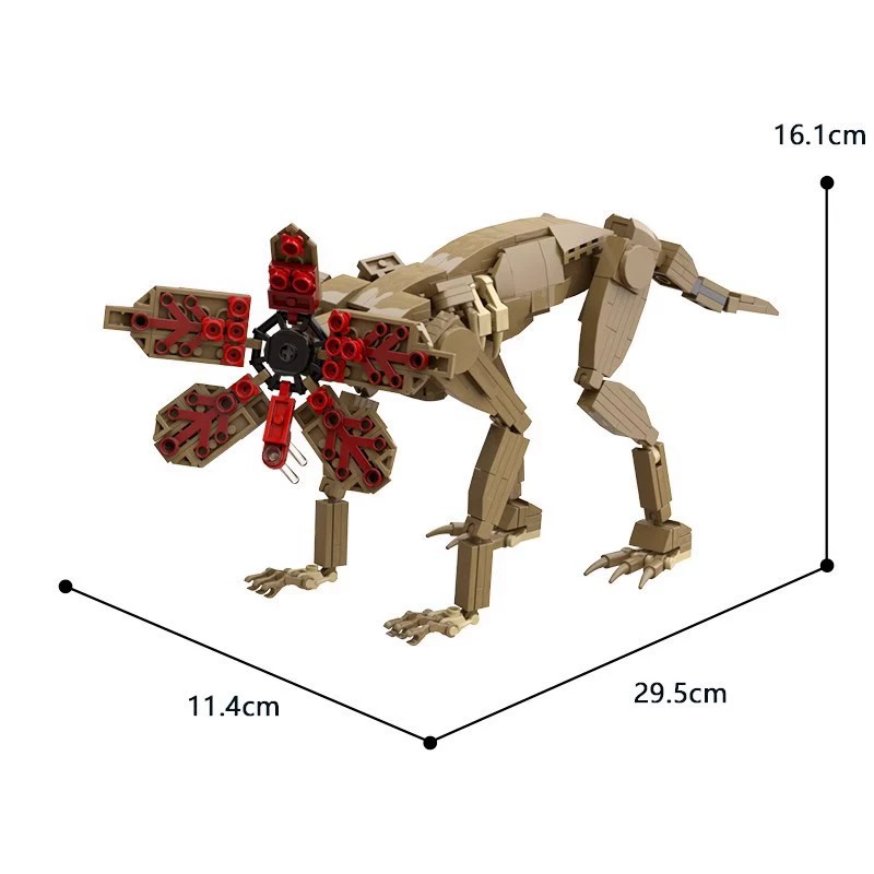 Lego, constructor, set, toy for boys, small particles, monster