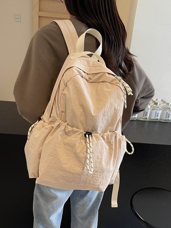 軽量バックパック女性のための 2025 新しい女性のカジュアル多用途ナイロンバックパック学生スクールバッグ大容量|undefined