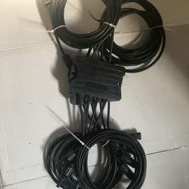 汇流套件4B串联并联光伏发电线连接器防水连接接头