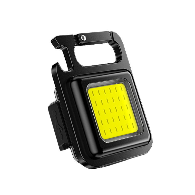 Поставка сильный свет мини маленький фонарик брелок Портативный зарядки многофункциональный Сильный магнитный свет работы кемпинг свет