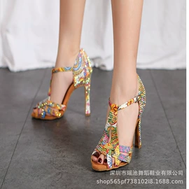 女式运动单鞋;舞蹈鞋