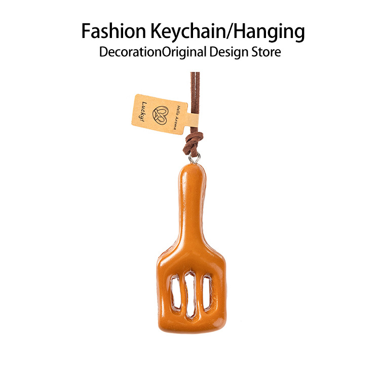 手作りアルカリ水パンストラップかわいい車載バックミラーストラップ貝果かわいいミニアクセサリーdiy装飾