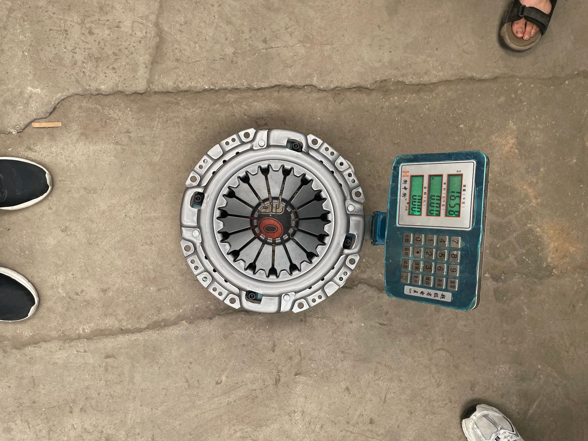 DS380 push-pull clutch pressure plate, original factory, compatible with A30-1600031, Dongfeng 1601N12090