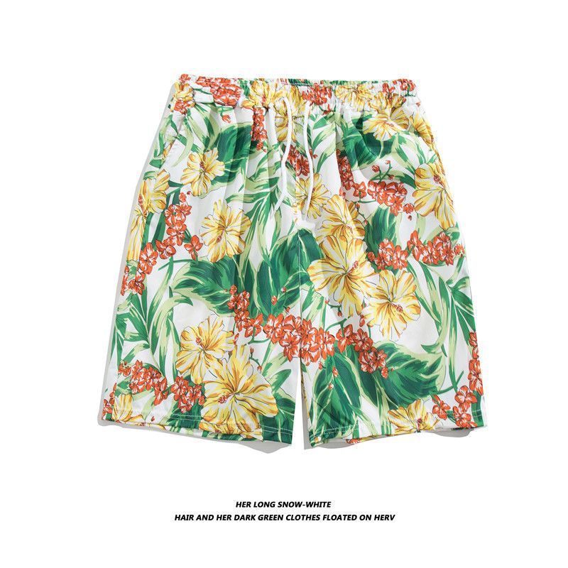 Hombres Letra Floral Ditsy Tropical Vacaciones Ajuste Regular Pantalones De Hombre display picture 33