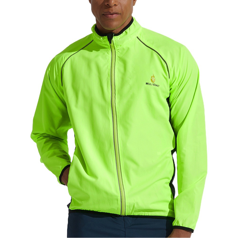WOSAWE-cortavientos para ciclismo de carretera, chaqueta repelente al agua informal para deportes al aire libre, a prueba de viento, para hombres y mujeres