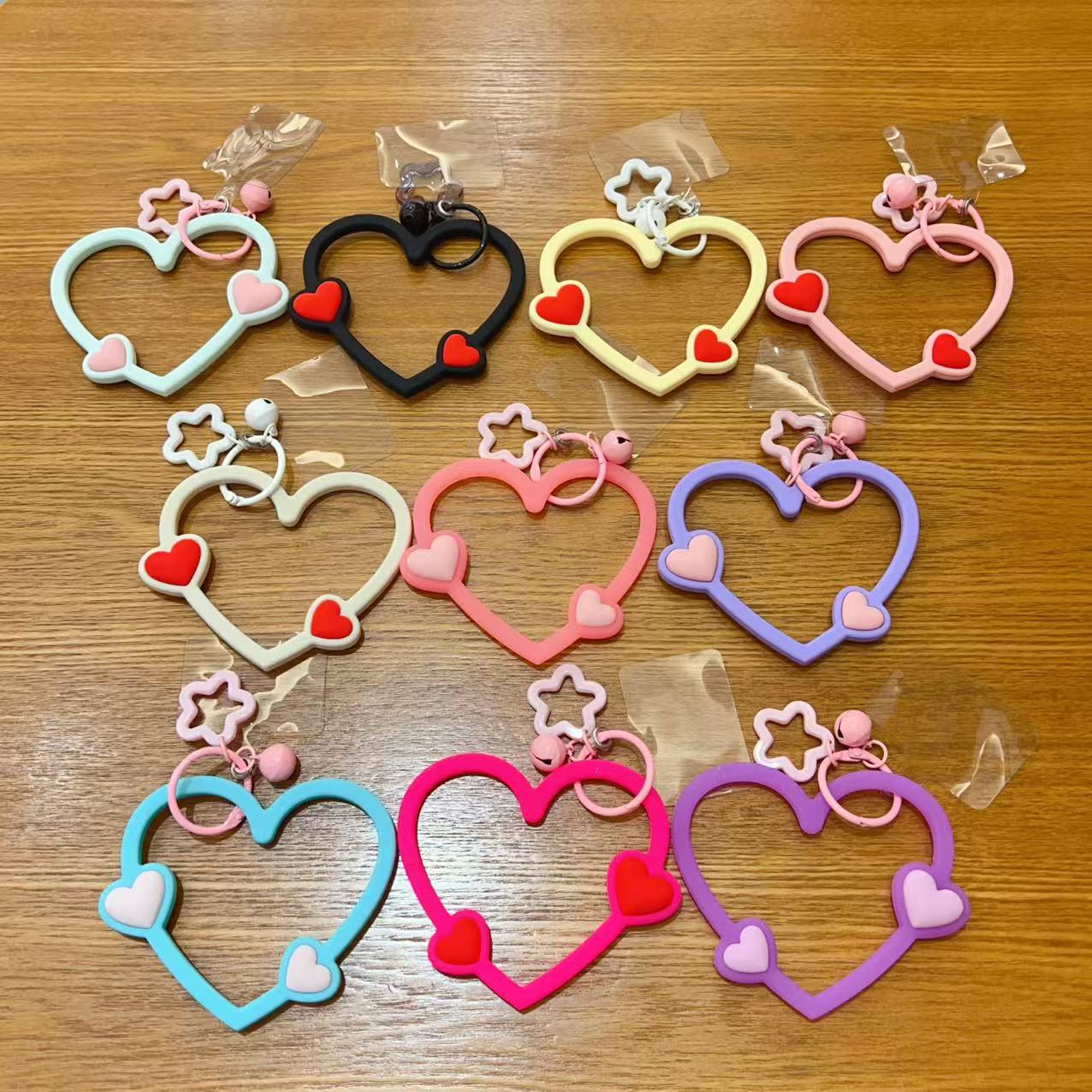 Buca hecha a mano ins viento de alta calidad cuerdas de teléfonos móviles amor pulsera de silicona cuerdas de moda de teléfonos móviles corto / adornos