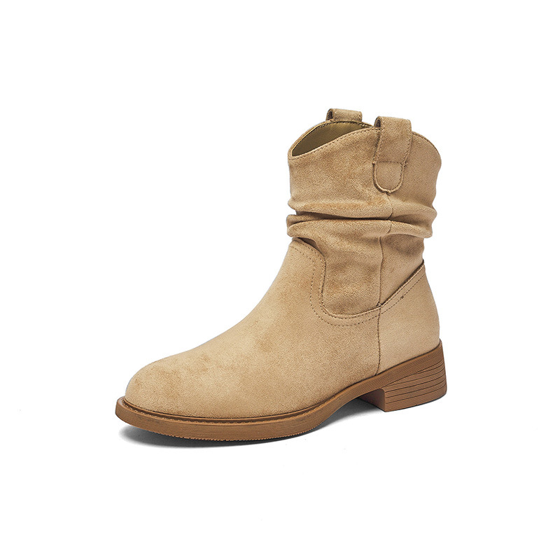 Botas cortas Denbocken 2026 nuevas botas de vaquero de invierno Meirard gigantescas