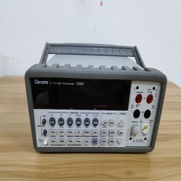 出售中茂chroma12061台式数字六位半