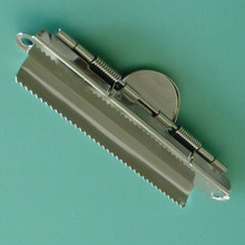 牙夹牙齿状五金夹子110MM活页夹装订带齿的票夹五金夹子席试卷夹