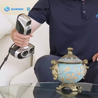 iReal M3人像3D扫描仪红外拼接工艺品三维双激光真人手办扫描设备
