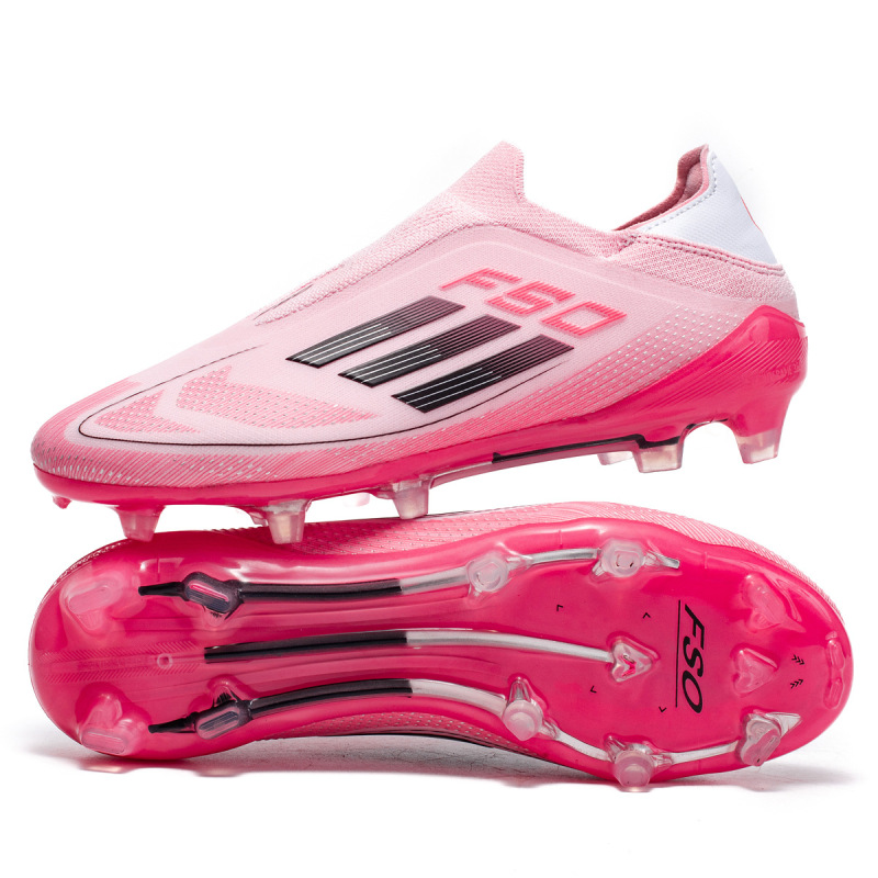 Cross-Border New F50 Low-Top Football Shoes for Teenagers and Adults with Long Broken Nails Outdoor Sports Professional Competition Football Shoes
