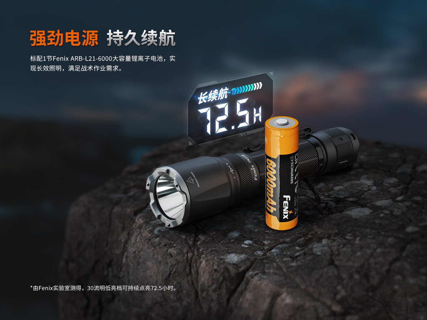 Fenix ​​Tk21R New Strong Light Rechargeable Ultra-Long Battery Life Large Capacity Outdoor Portable Flashlight