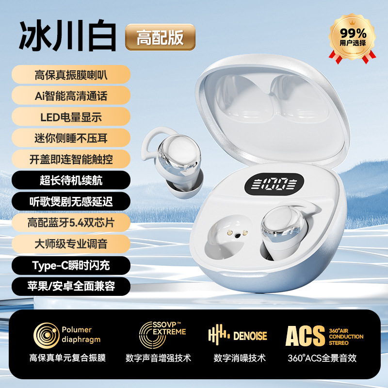 2025新款无线蓝牙耳电镀X62Pro 迷你入耳睡眠耳机电量数显长续航|undefined