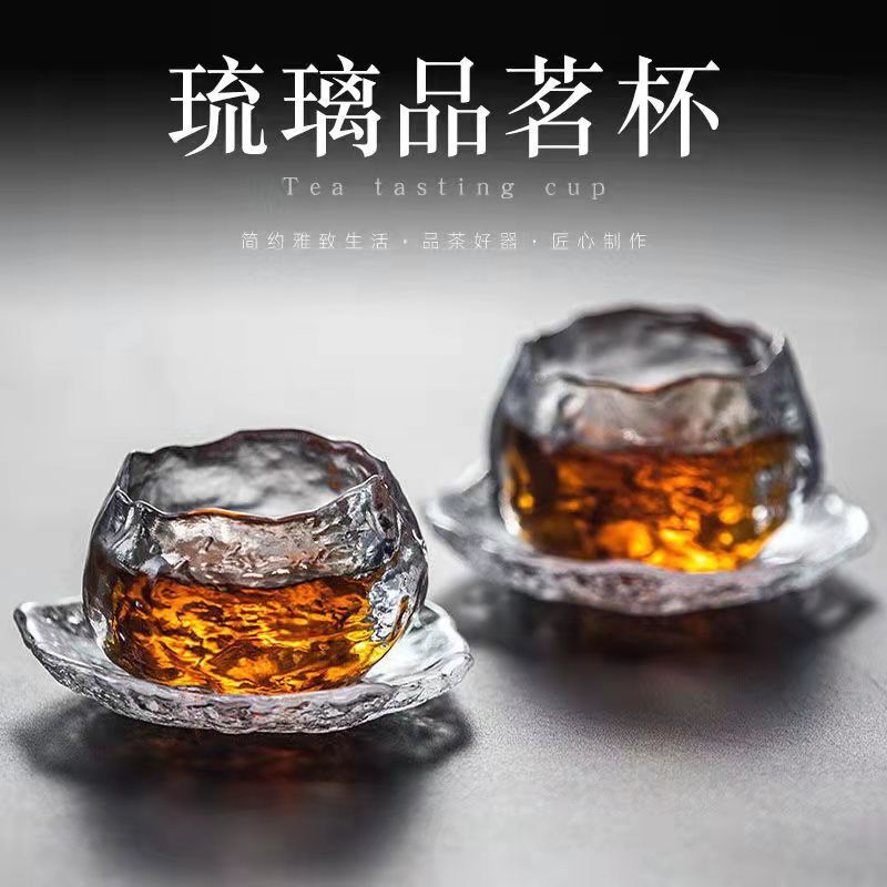 Glaze God Cup Frozen Burnt Kung Fu Tea Cup Tea Master Glass Cup Frosted Tea Set Single Cup Mini Small Japanese Style Glaze God Cup Frozen Burnt Kung Fu Tea Cup Tea Master Glass Cup Frosted Tea Set Single Cup Mini Small Japanese Style