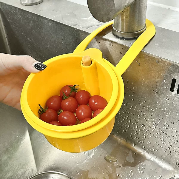 Household Cleaning Sink Basket, Hangable Sink Drain Basket, Kitchen Food Residue Filter, Sink Storage Rack