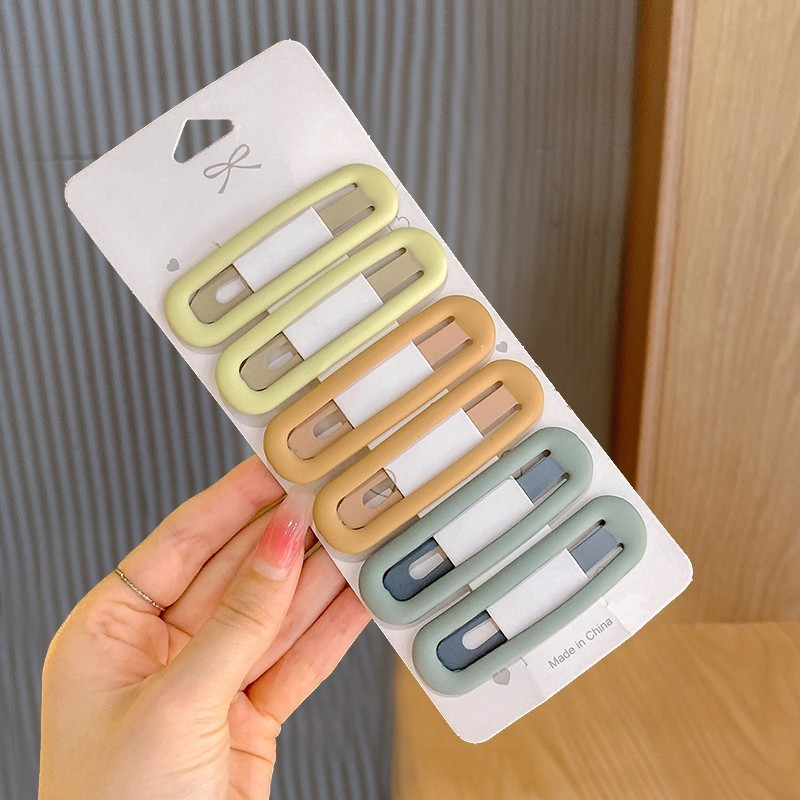 2024 nuevo verano dopamina bang clip de cabello BB clip lateral de la niñez detrás de la cabeza clip de cabello para adultos toque de cabello