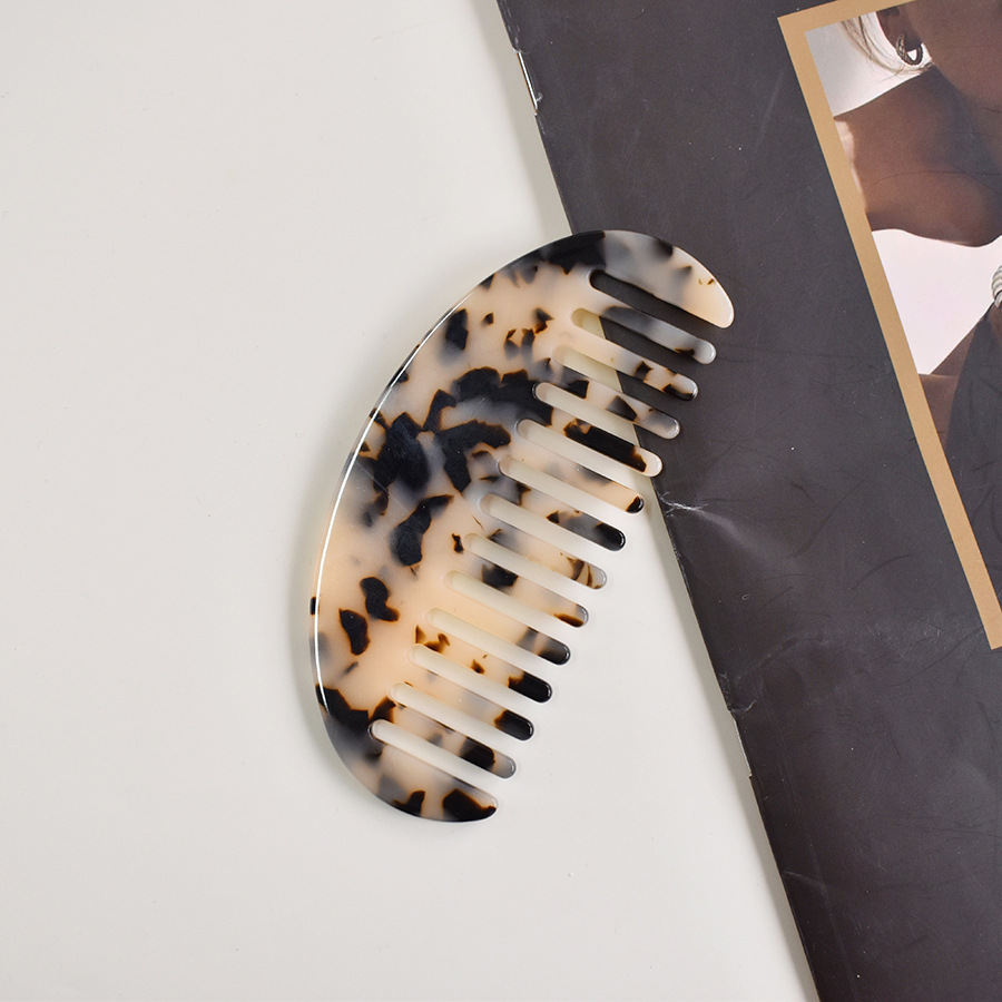 30g Weight Hair Comb Makeup Tools Types 1 Piece Quantity Acetic acid sheets Material Solid Color Pattern Simple Style Style Simple Style Solid Color Acetic Acid Sheets Hair Comb 14