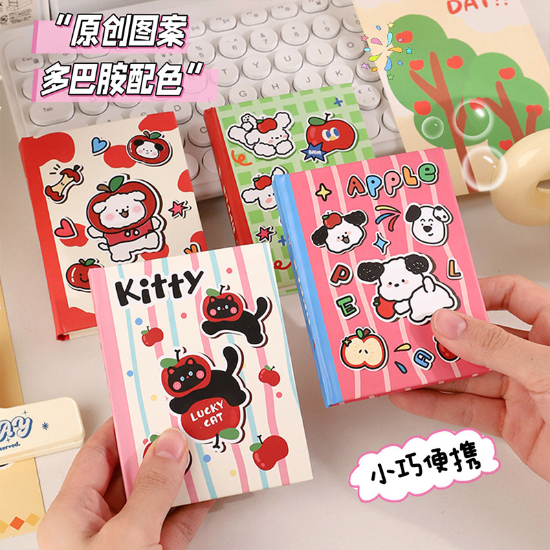 Alto valor facial bolsillo ben dopamina mini cuaderno portátil estudiante portátil a7 palabras benins cuaderno de notas viento