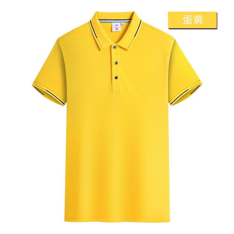 半袖ラペル純白綿ポロシャツメンズ作業服作業服クラス制服広告文化Tシャツプリントロゴ|undefined