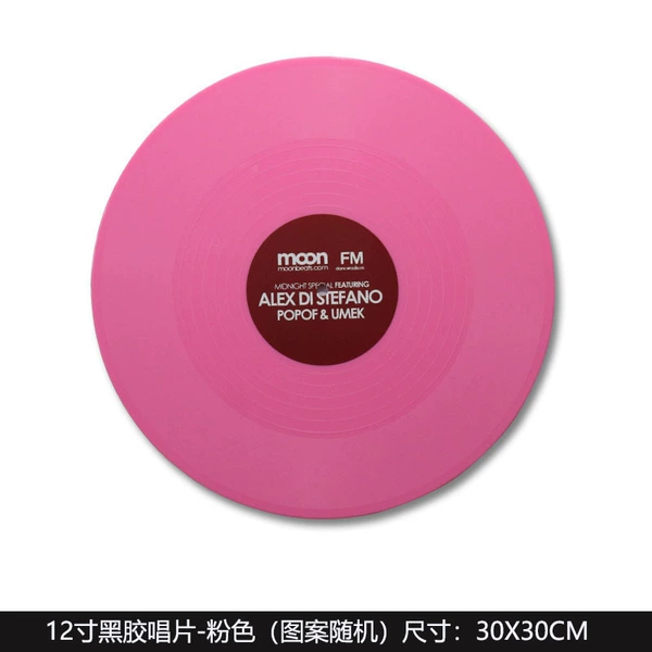 Pink 12 -inch record