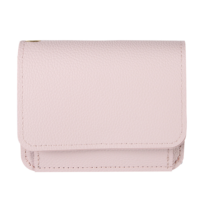 Cross-Border Hot-Selling INS Small Wallet Women's High-End Feel 70% Off Stackable Coin Purse Short Clutch_voghion.com