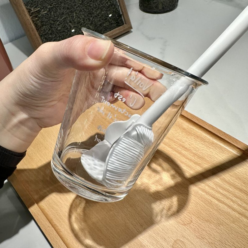 現物家庭用カップブラシ多機能長柄洗浄カップブラシ洗浄専用ブラシ360回転哺乳瓶洗浄隙間ブラシ|undefined