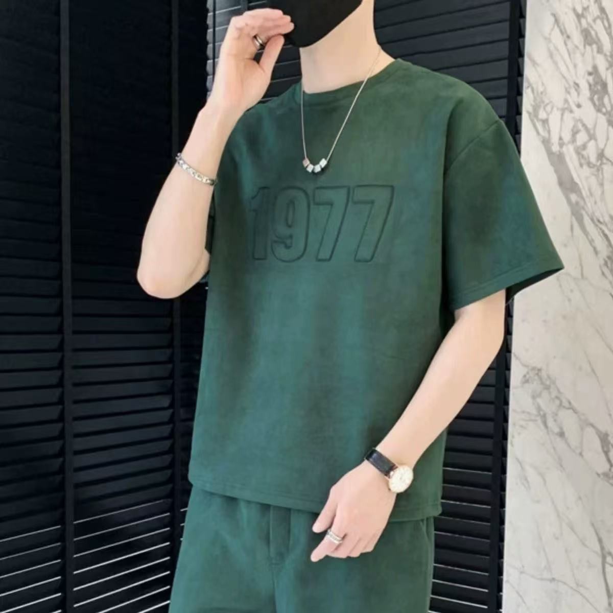 Suéter de gamuza de capa de aire disponible en stock, tela de juego, chaqueta de gamuza adecuada, camiseta, tela de gamuza