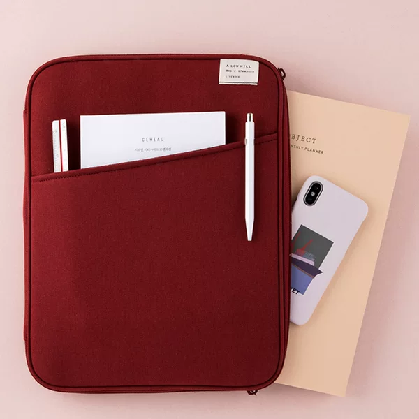 Korean-style computer liner bag holding pressure-proof computer bag flat panel A4 file bag computer bag simple fashion computer bag