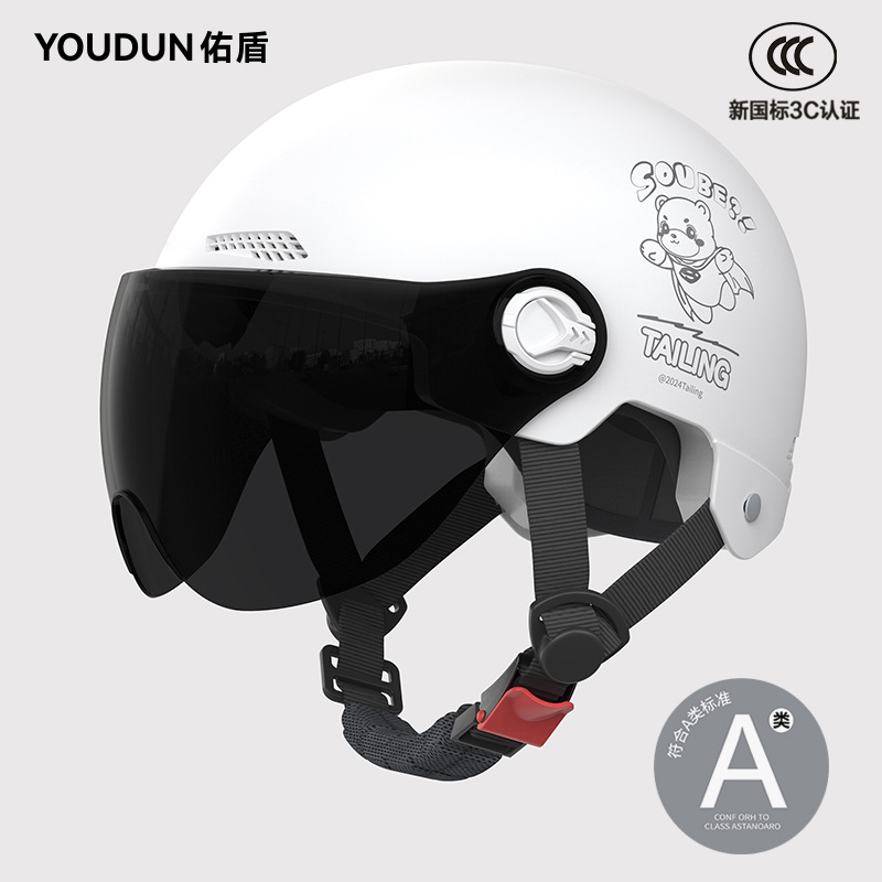 Universal – Auto Parts and Accessories Tailg Electric - 3c-ceramic-white-sun-protection-short-visor-new-national-standard-class-a