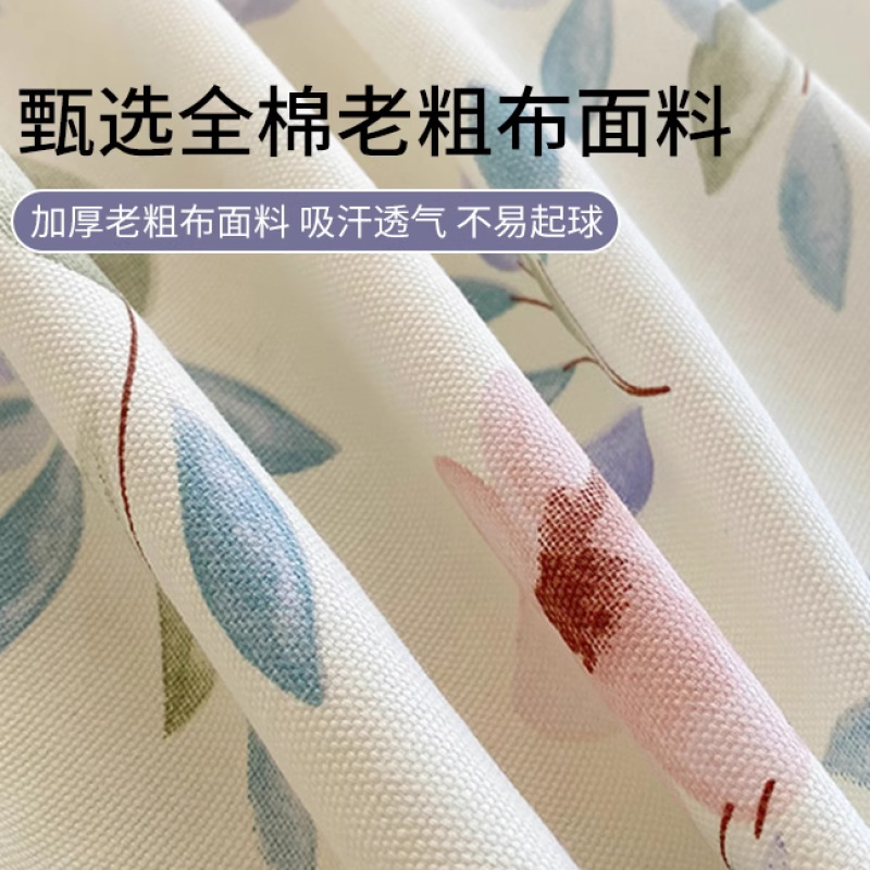 Colcha de cama de tela gruesa vieja cubierta protectora de colchón de algodón de una sola pieza de algodón 100 versión 2025 funda antideslizante cubierta de cama cubierta antipolvo