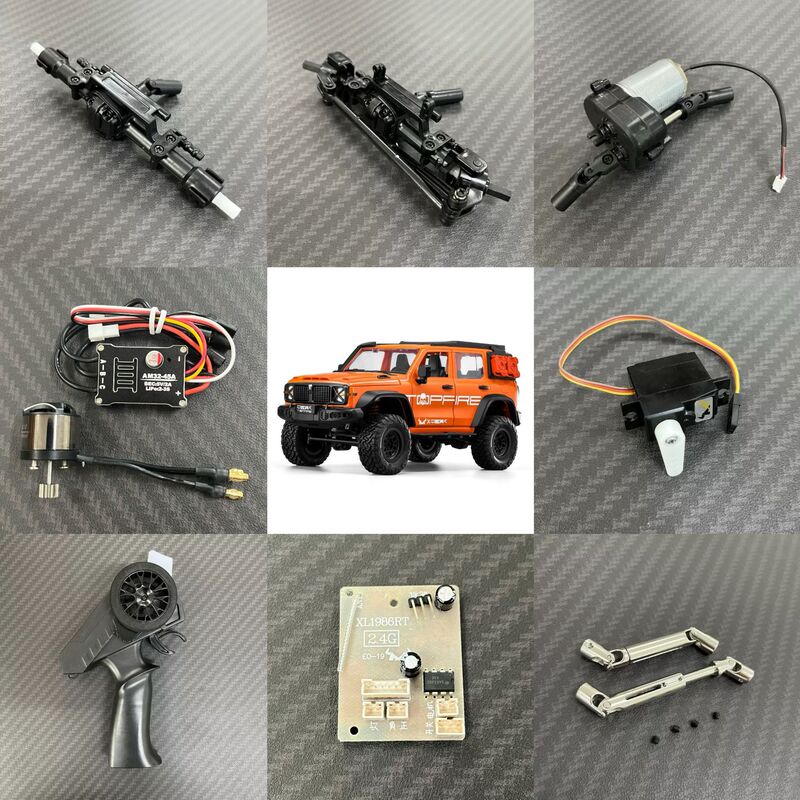 Cross-Border Mangniu Tank 300 Original Accessories Mn300 Modification Accessories 1:12 Mangniu Rc Remote Control Car Upgrade Accessories