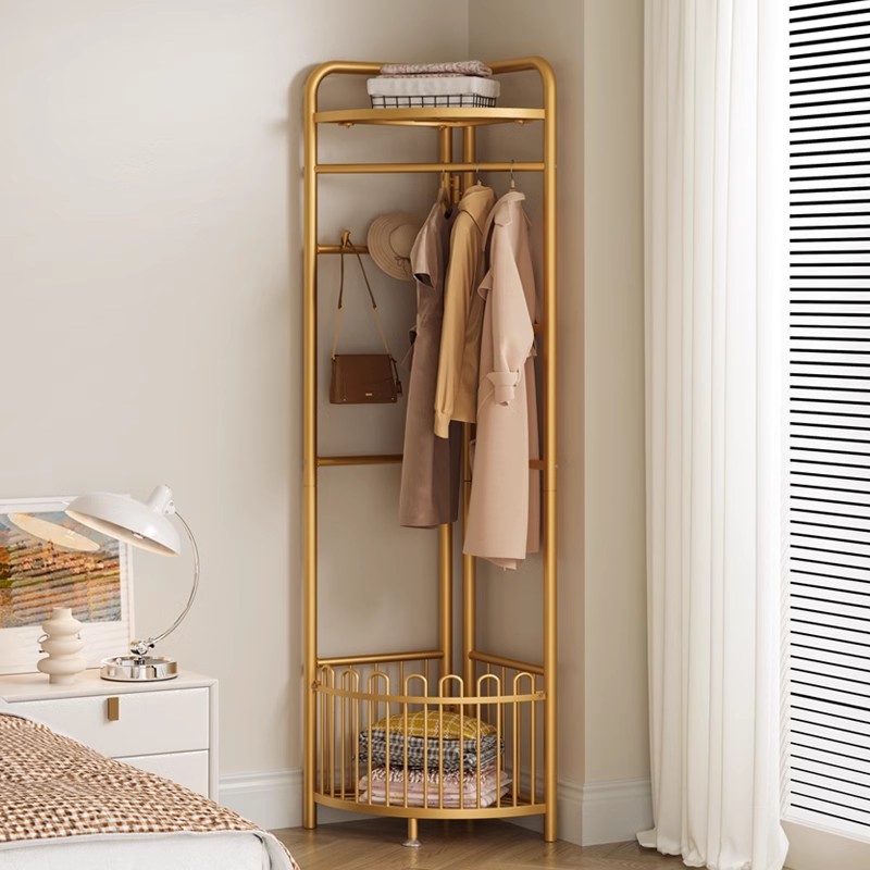 V ^ percha de esquina percha de ropa doméstica percha de esquina percha de ropa percha de ropa simple percha de secado percha de ropa ligera gorra de lujo