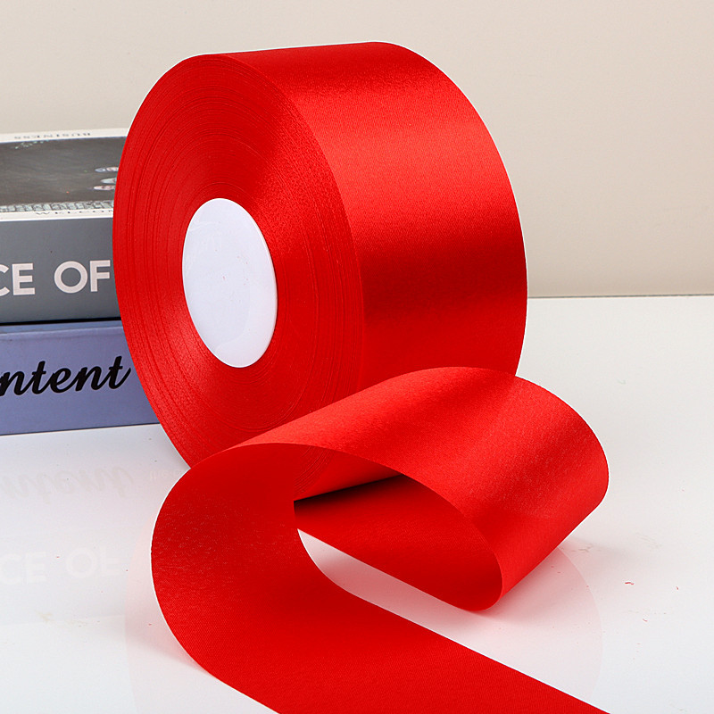 Cinta roja Cinta embalaje de regalo cinta de hornear boda Cinta Roja cinta Cinta Roja coche Cinta Roja tira de tela