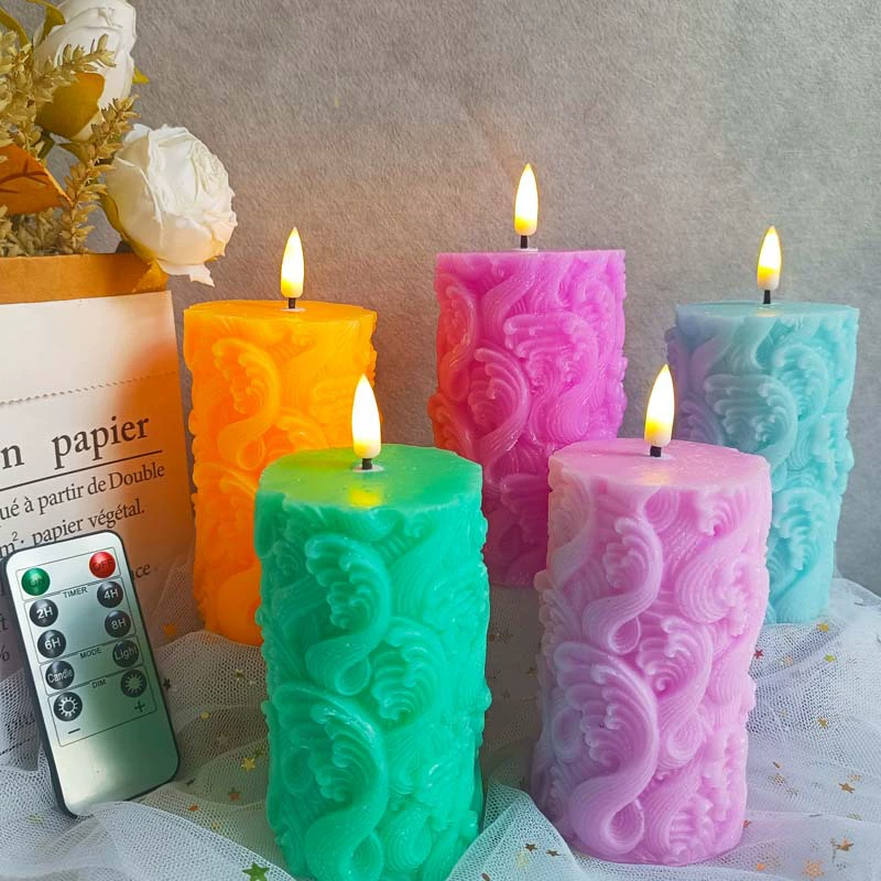 Electronic safe candle, 3D, print