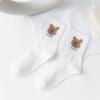 Tide, trend Japanese cute demi-season cartoon knee socks, mid-length, wholesale