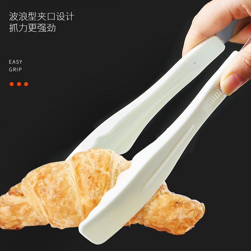 PC clip de comida clip de pastel de plástico clip de comida occidental clip de pan picante caliente buffet clip de comida clip para hornear