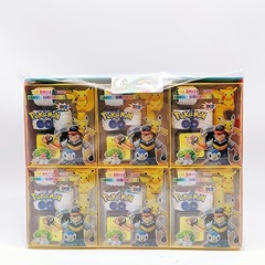 Cartoon Pikachu roller seal roller handle primary school student learning prize toy children's prize ink pad gift