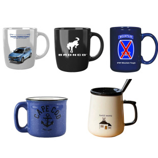 Color-changing Cup Ceramic Cup with Lid and Spoon Coffee Cup Household Cute Couple Water Cup Simple Office Tea Cup
