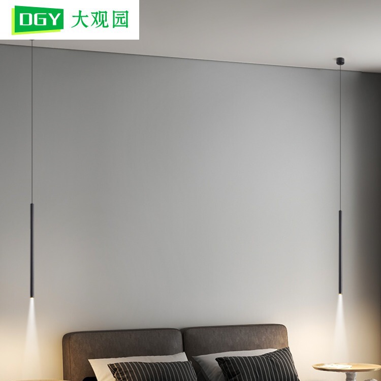 Bedside Pendant Light Modern Minimalist Bedroom Bedside Lamp Living Room Background Wall Atmosphere Light Minimalist Pendant Wire Small Pendant Light 125L