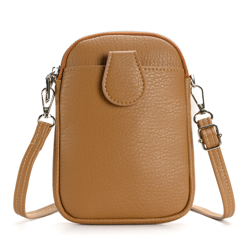 Bolsos de comercio exterior transfronterizo para mujer nuevo bolso de hombro de diseño de nicho tendencia simple mini bolso de teléfono móvil bolso de mensajero para mujer