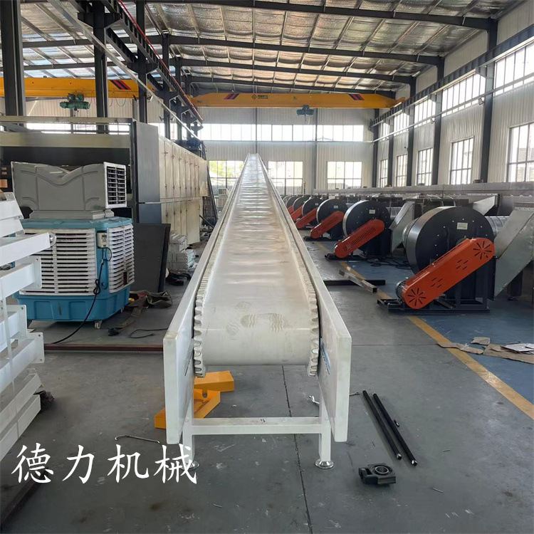 皮带流水线皮带爬坡输送机食品传送带自动化传送带流水线