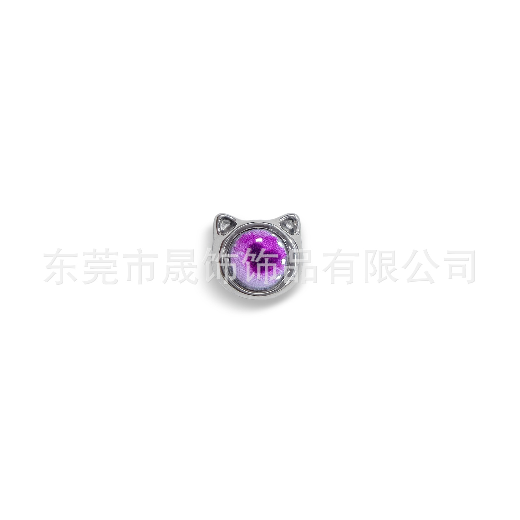 F136钛合金小恶魔猫眼舌钉滴油竖瞳唇钉G23钛人体穿刺饰品舌饰品