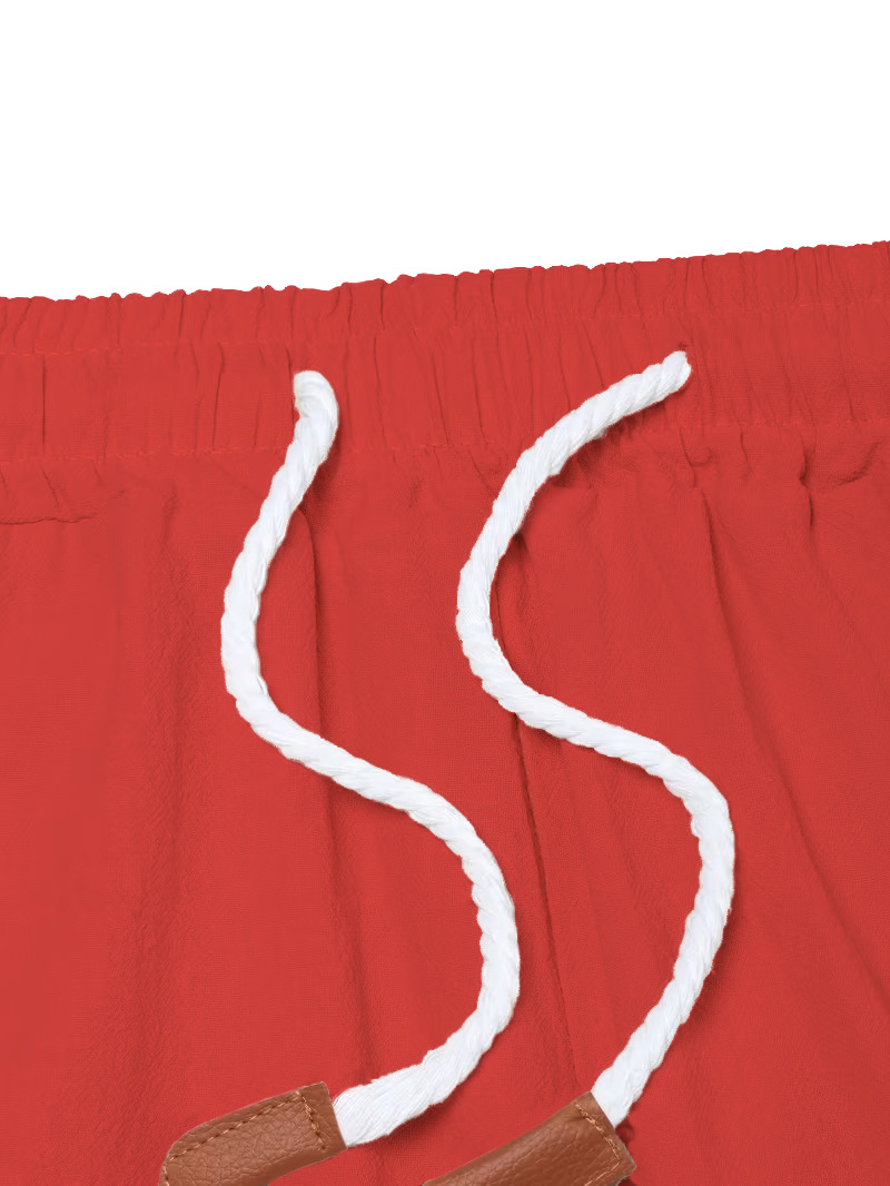 Heren linnen strandshorts in rechte pasvorm voor de zomer_voghion.com
