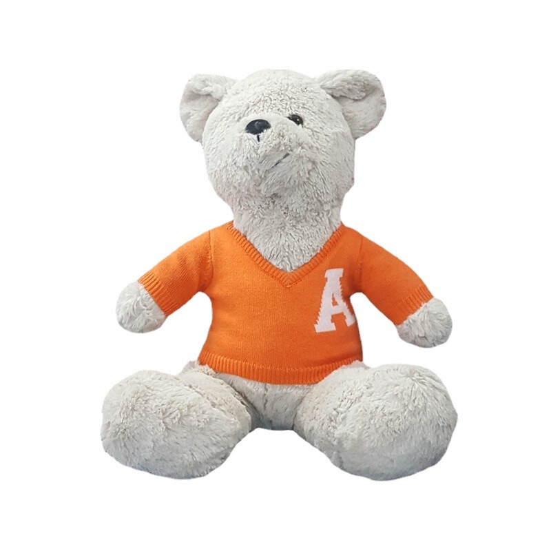 Source factory direct supply toy small sweater pet sweater teddy bear plush doll wool small sweater