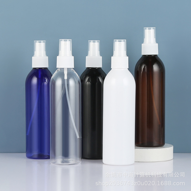 250ml圆肩喷壶瓶消毒水爽肤水分装瓶小喷瓶9